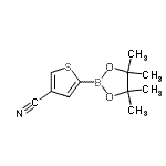 CAS # 916454-59-6, 5-(4,4,5,5-Tetramethyl-1,3,2-dioxaborolan-2-yl)-3-thiophenecarbonitrile